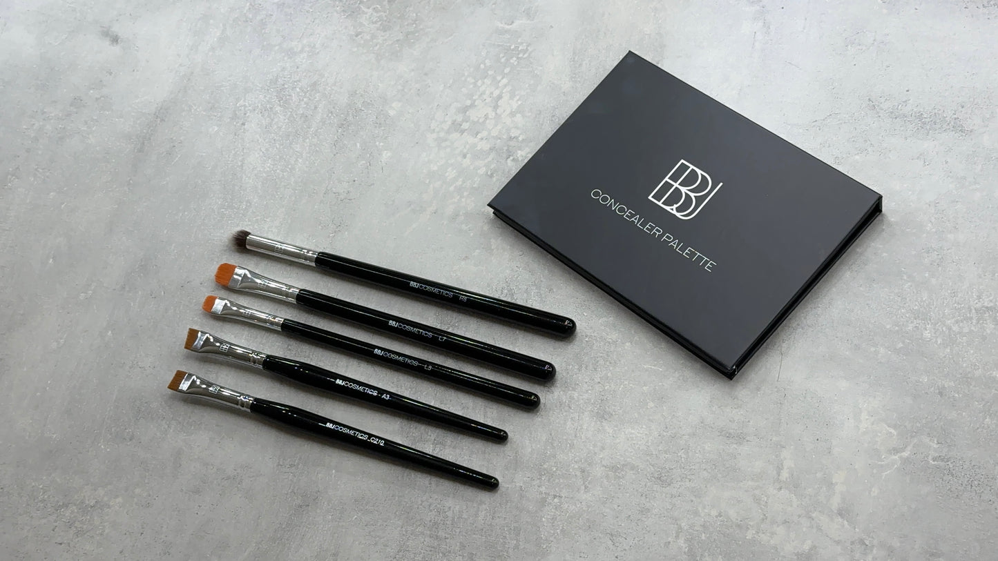 Concealer Palette + Brush Bundle