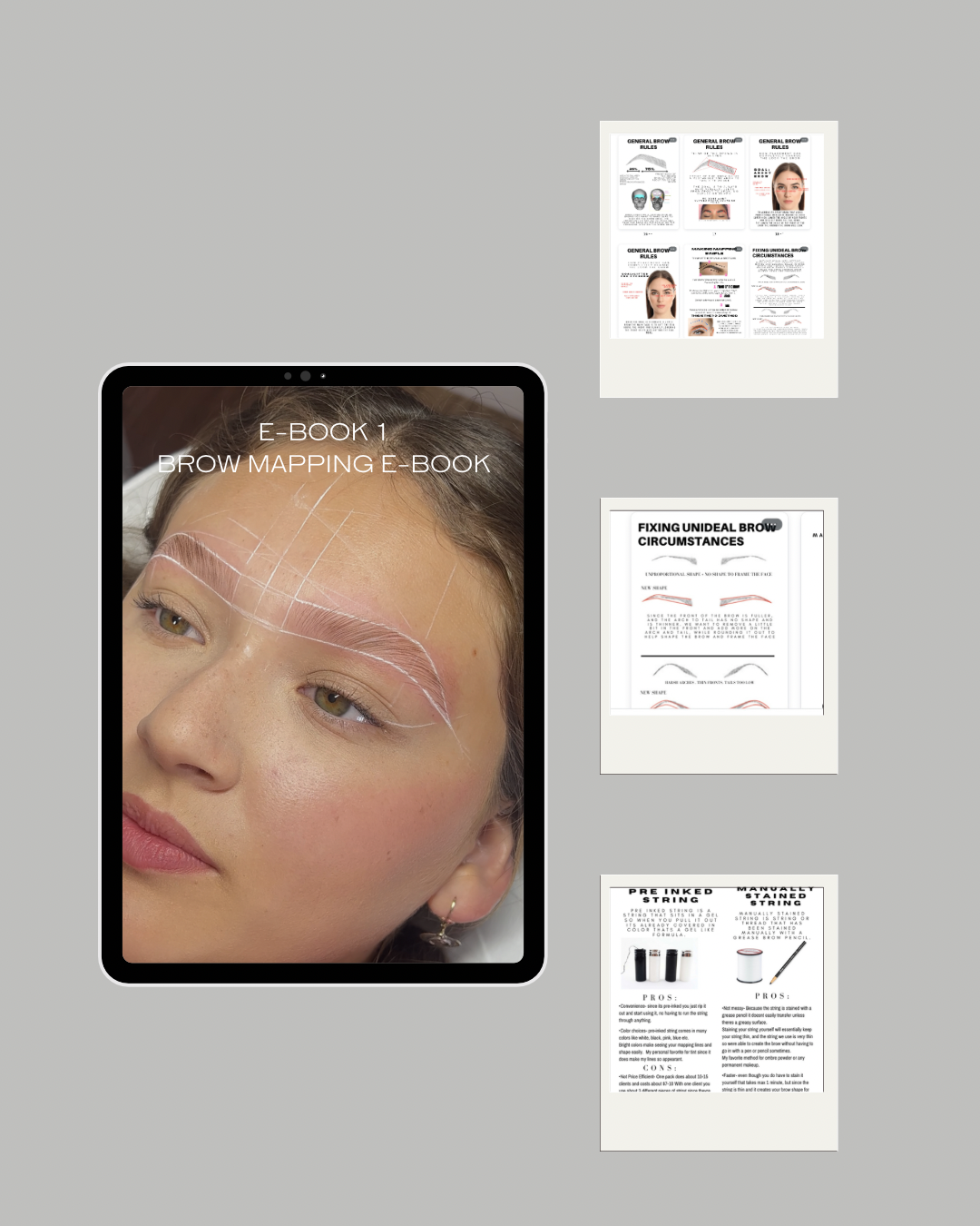 Online Course + Brow Mapping E-Book Bundle